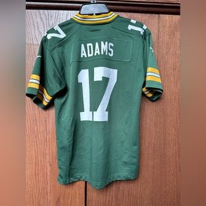 Like new packers Adams Youth Home Jersey size Large